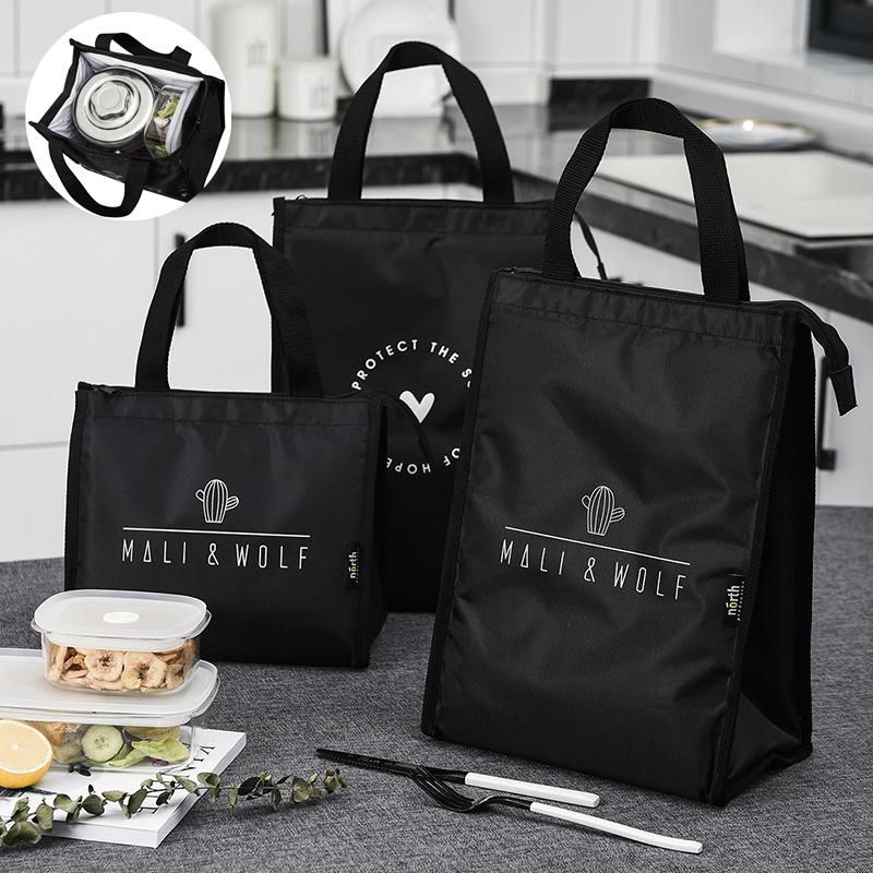 Buy Thickened Lunch Bag Female Cute Aluminum Foil Student Lunch Carry