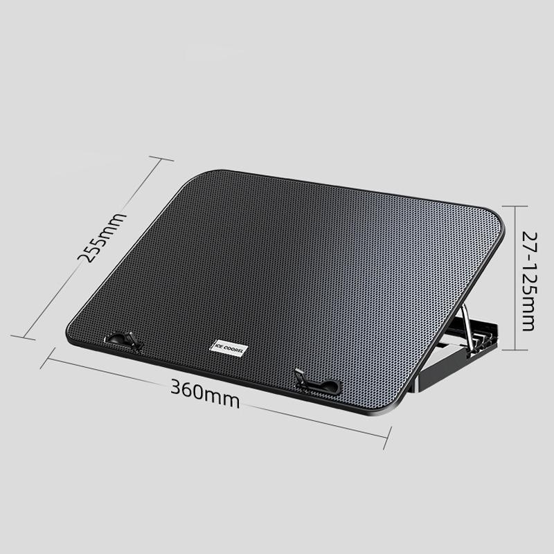 

Охлаждающая подставка для ноутбука с пятиуровневой регулировкой угла наклона, быстрым охлаждением, низким уровнем шума, радиатор для ноутбука