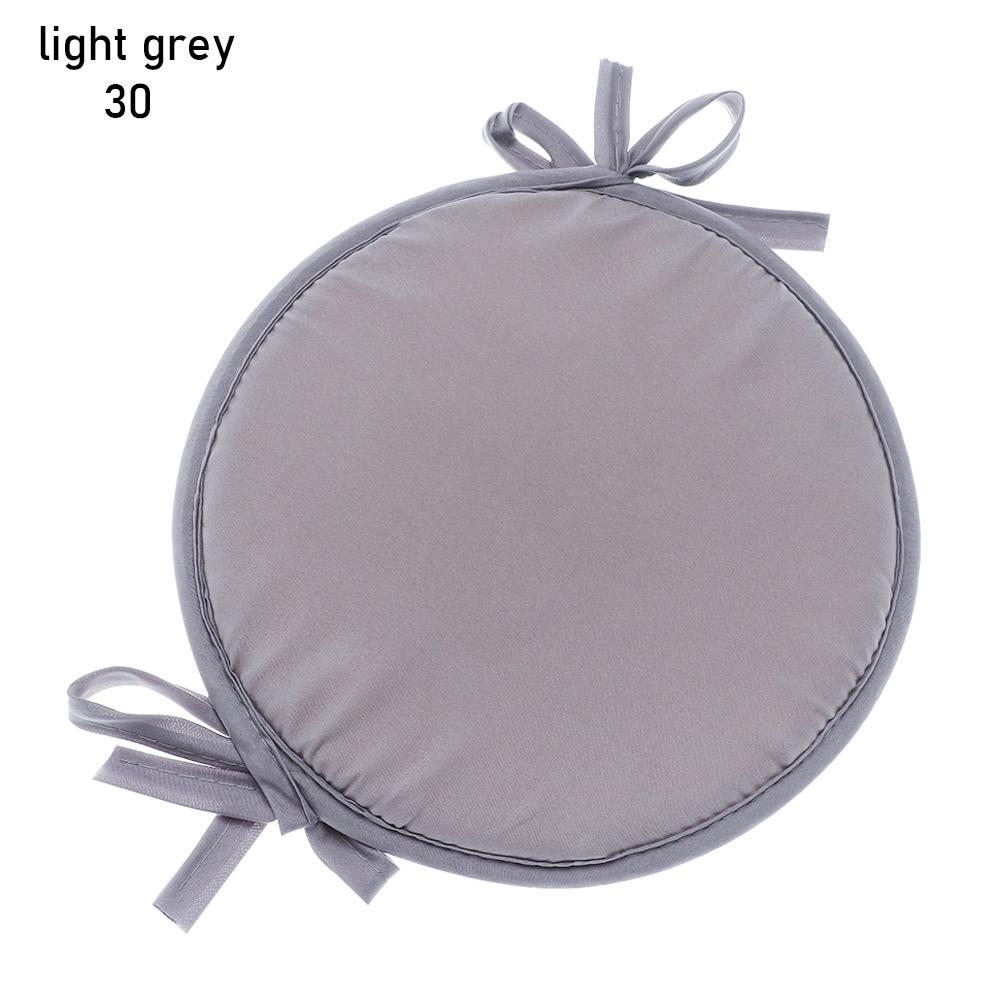 Solid Color Removable Round Kitchen Office Dining Sofa Car Seat Cushion Chair Pads