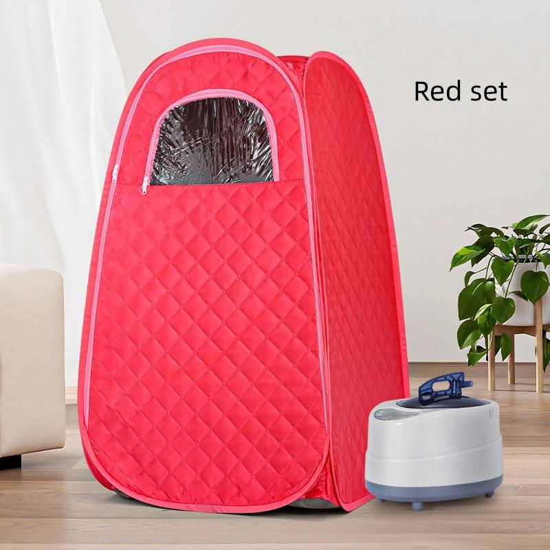 Household Sweating Steam Box Portable Foldable Steam Sauna Room Full Body 360 ° Steam Circulation Sweating Fumigation Set