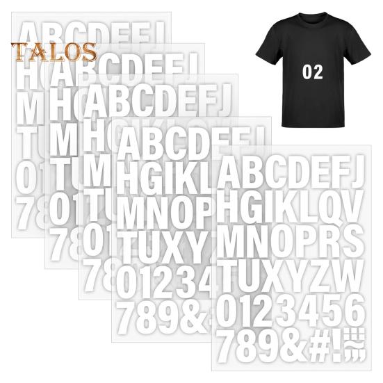 Litere de călcat Litere de transfer termic Vinil Alfabete DIY Patch-uri de călcat pentru tricouri Sport Imprimare slogan