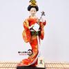 12 Inch Japanese Geisha Kimono Doll, Traditional Maiko Figurine for Sushi Bar Decor & Oriental Home Accent, Artisan Gift