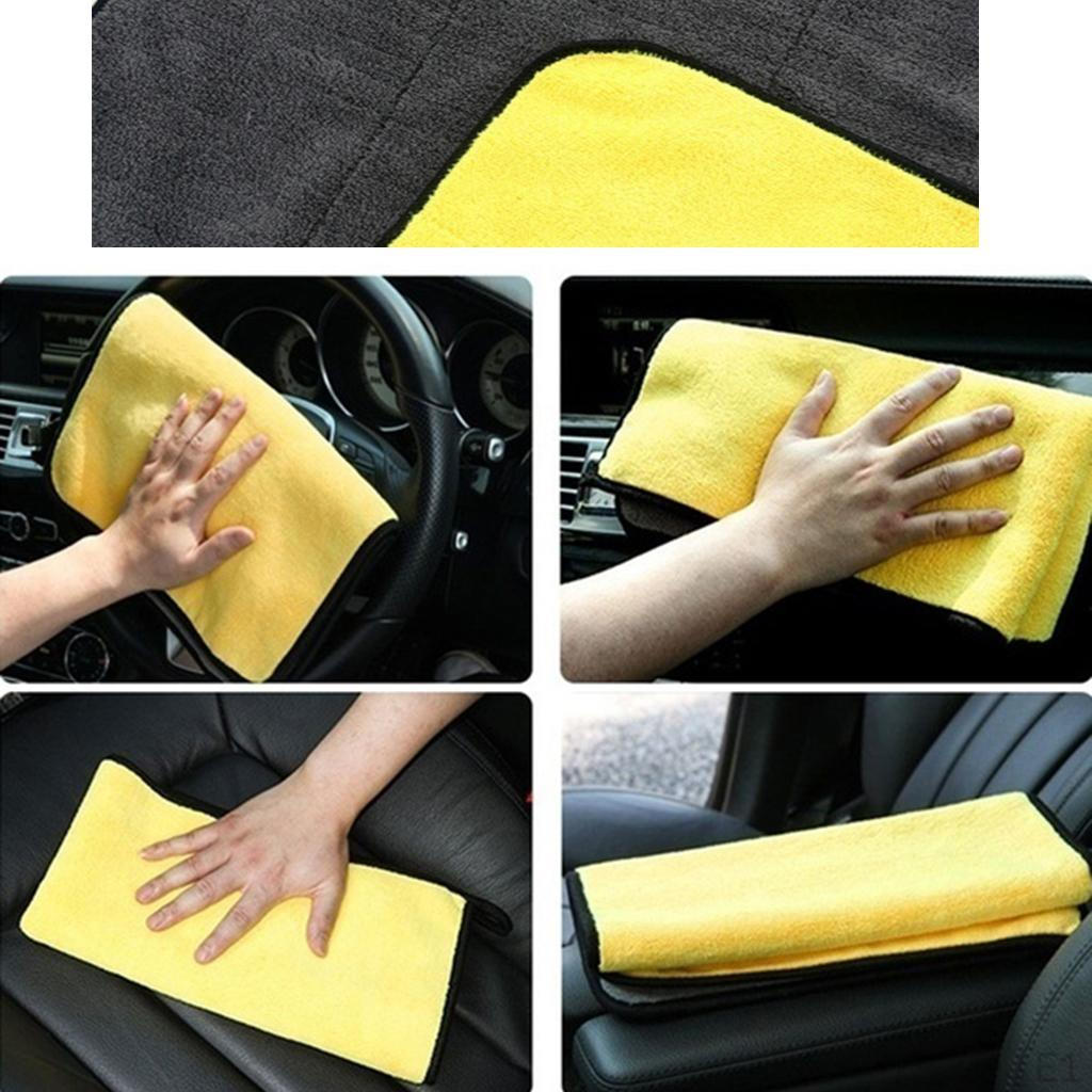 Absorbent Car Care Kitchen Washing Cleaning Towel Cloth Double-Sided