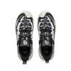 Li Ning Kids Yan Luan 1.0 Synthetic Leather Fabric Comfortable Shock Absorption Support Low Top Outdoor Shoes Kids Shoes Black White YKEV002-5