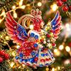 Lightweight Zodiac Sheep Ornament Flat Acrylic Lamb Hanging Decor Hanging Loop Christmas Tree Ornament
