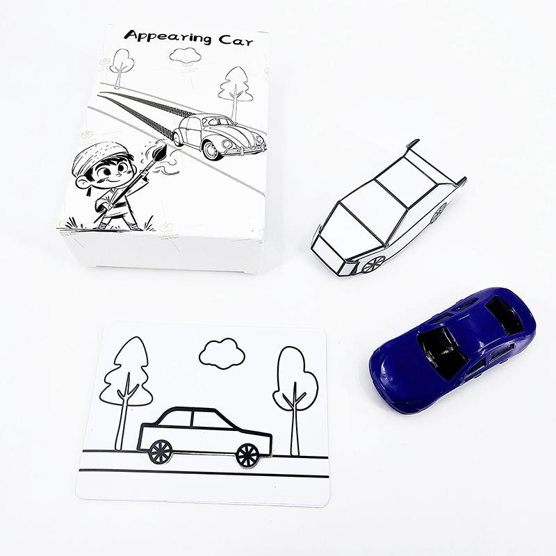 Appearing Car By Hyde Ren Magic Tricks Funny Card To Paper Car Illusion Box Magic Tricks Toy Street Magic Show Magic Props