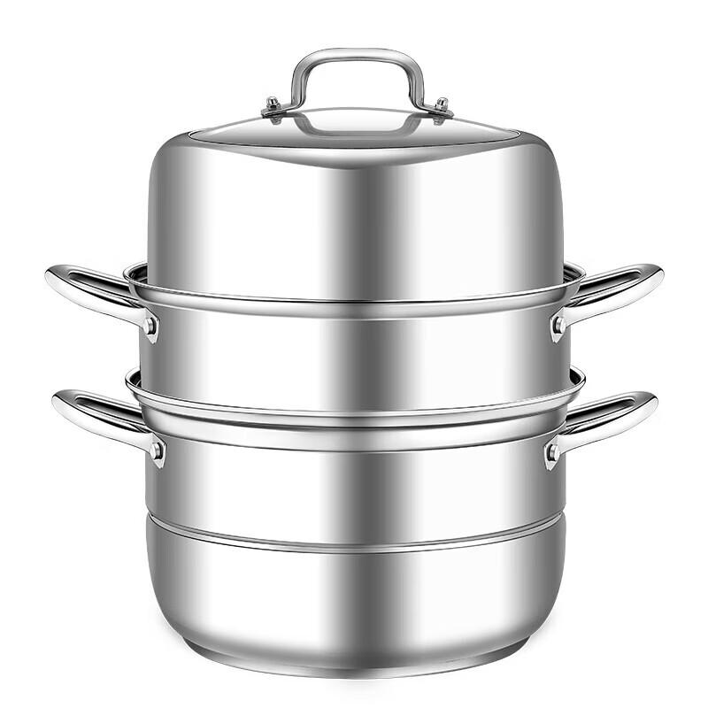 Ouraibo 3-Lagen Edelstahl-Dampfgarer