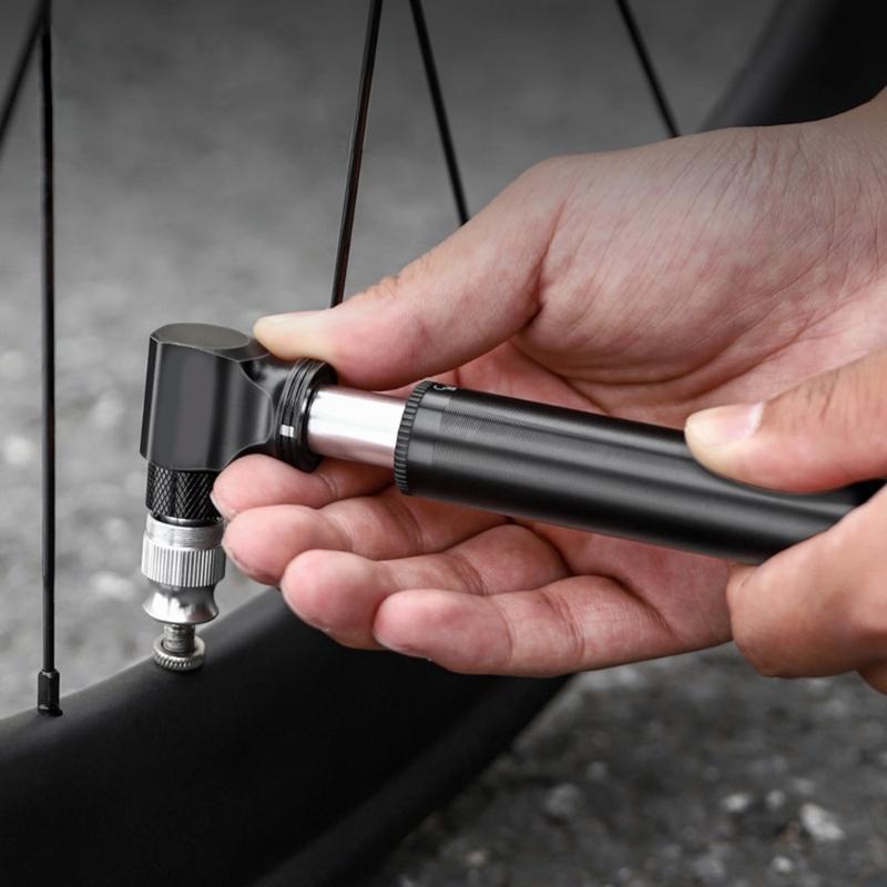 Small Portable Hand Pump 130PSI High Pressure Bicycles Pump Cycling Tire Inflator Bicycles Tire Pump Cycling Accessories