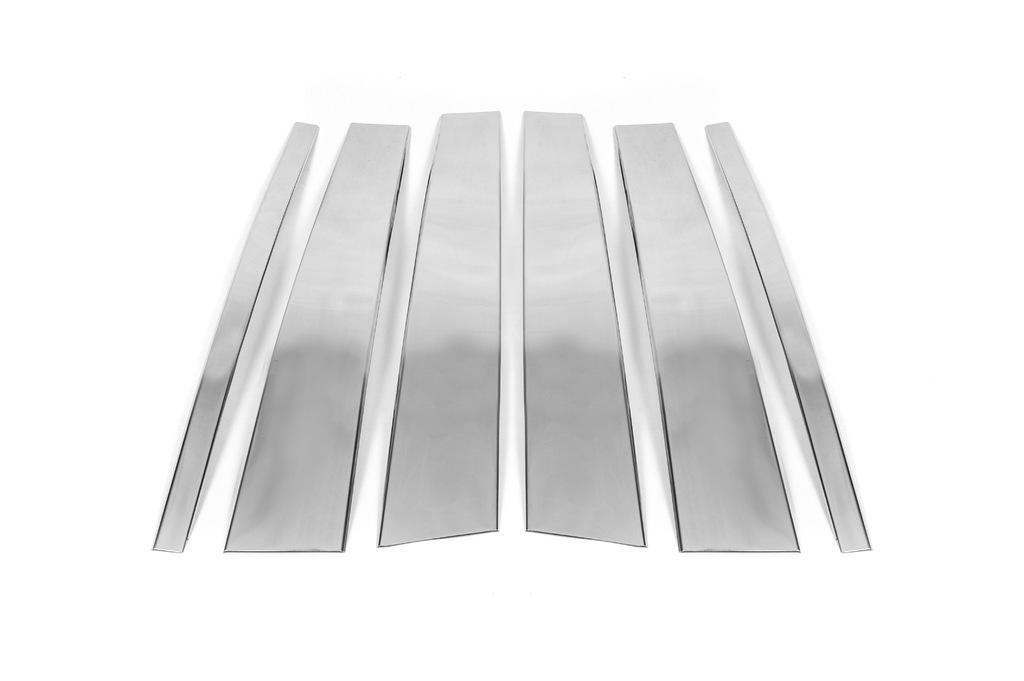 

Молдинг дверних стійок (4шт, нерж.) для Land Rover Freelander II