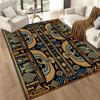 Egyptian Hieroglyphic Design Floor Mats for Living Room, Bedroom and Room Decoration Are Suitable for Gifts.