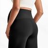 High Waist Maternity Pants,High Elastic Breathable Straight Wide Leg Trousers With Belly Support,No Tight Pressure On Abdomen For Pregnant Women
