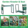 1set Garden Kneeler and Seat Foldable Gardening Bench Stool with Tool Bag Pouch EVA Foam Pad Outdoor Practical Garden Tools.