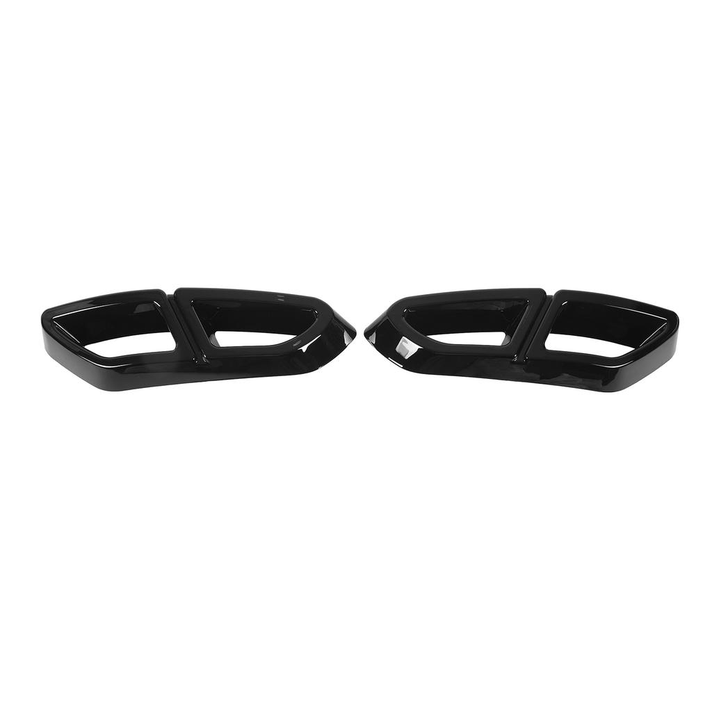 1 Paar Uitlaatdemper Eindpijp Cover Trim Vervanging voor Variant B8 2014+