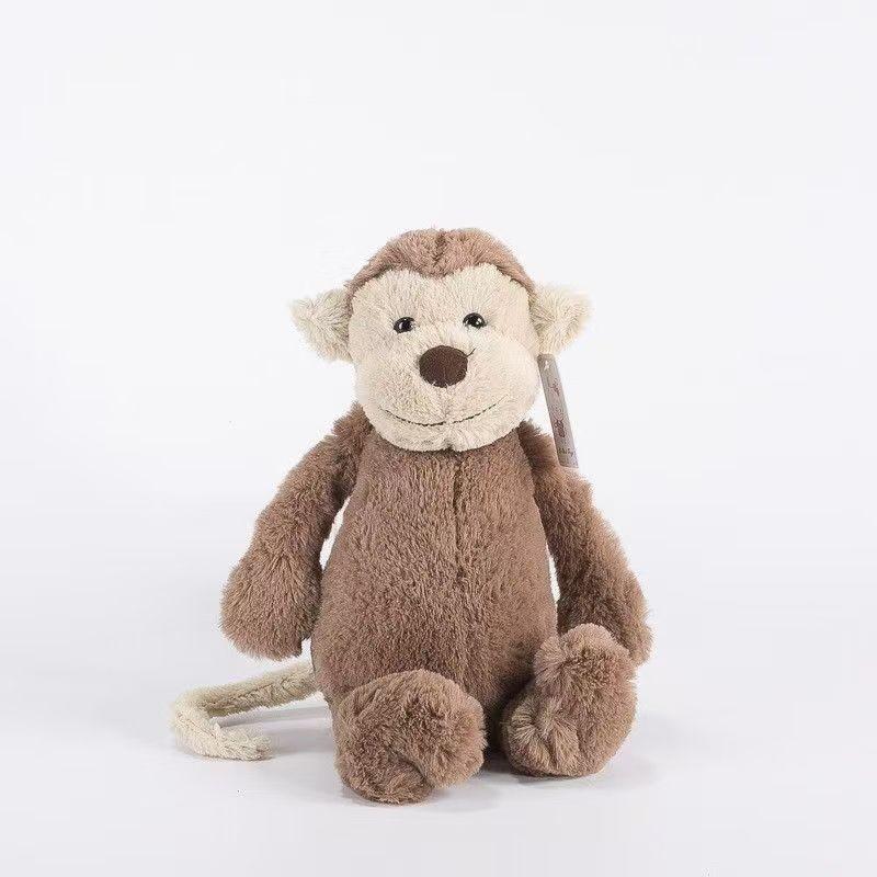 

Plush Monkey Toys Animal Stuffed Doll Cartoon Bedroom Decoration Gifts Kids