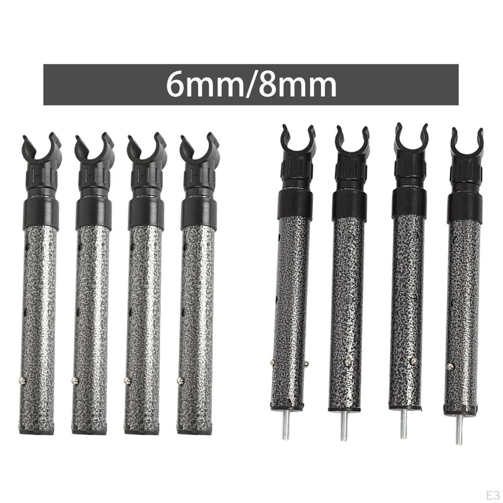 4 Pieces Camping Cart Table Support Rods Telescopic Pole Direct Replaces Durability Essential