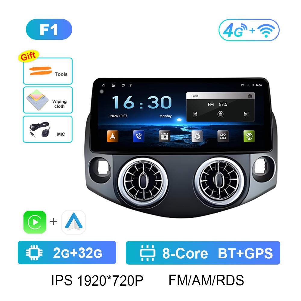 

DSP стерео GPS навигация для Toyota RAV4 2007 2008 2009 2010 - 2011 Беспроводная Carplay Android интеллектуальная система головное устройство WIFI