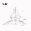 2pcs Nipple Shields for Nursing Newborn Nipple Cover for Breastfeeding 25mm Diameter Extremely Soft