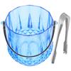 Home Party Small Ice Bucket Clip Set Practical Cube Containers Barrel KTV Beer Cocktail Holder