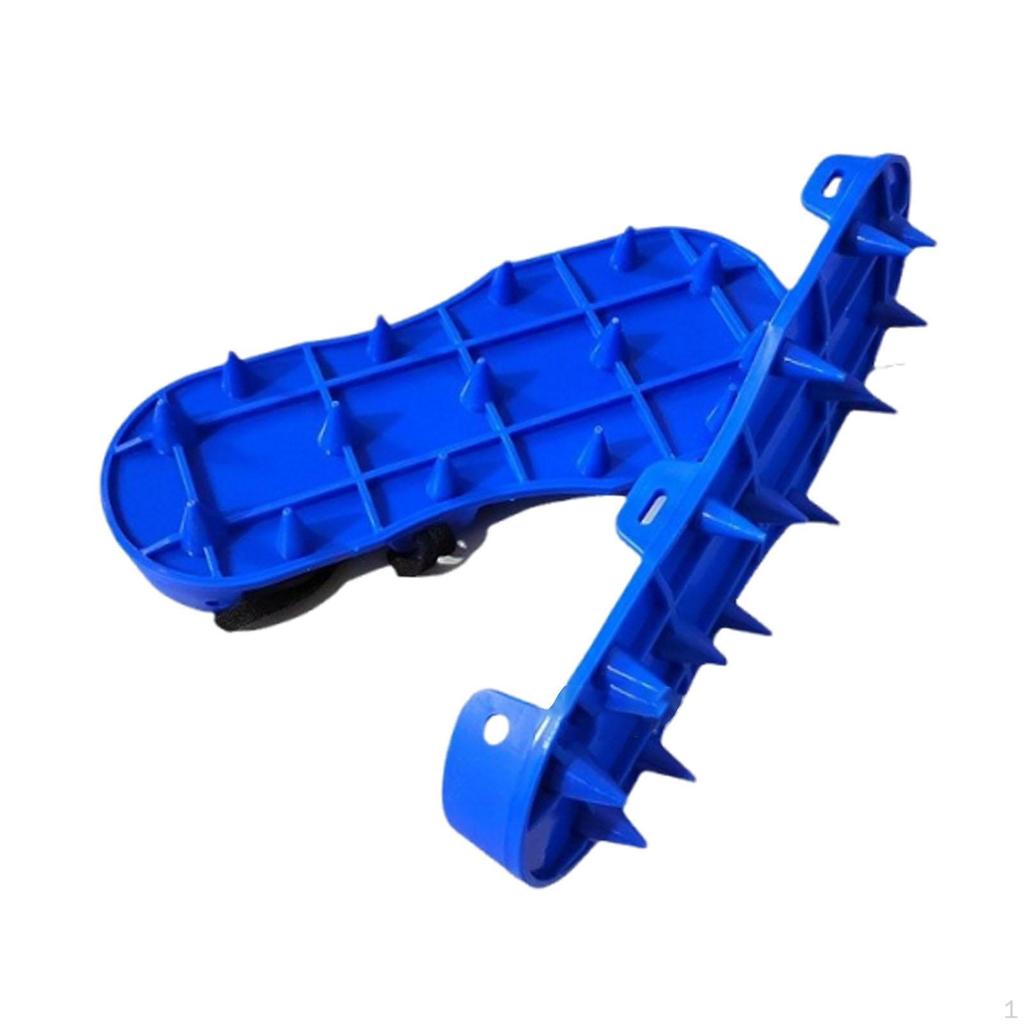 1 Pair Spiked Shoes Aerator Non Slip Lawn Tool Professional for Epoxy Floor Coating