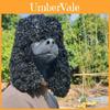 Maschera Animale Barboncino Lattice Testa Cane Animale Domestico Costume di Halloween Per Feste in Costume