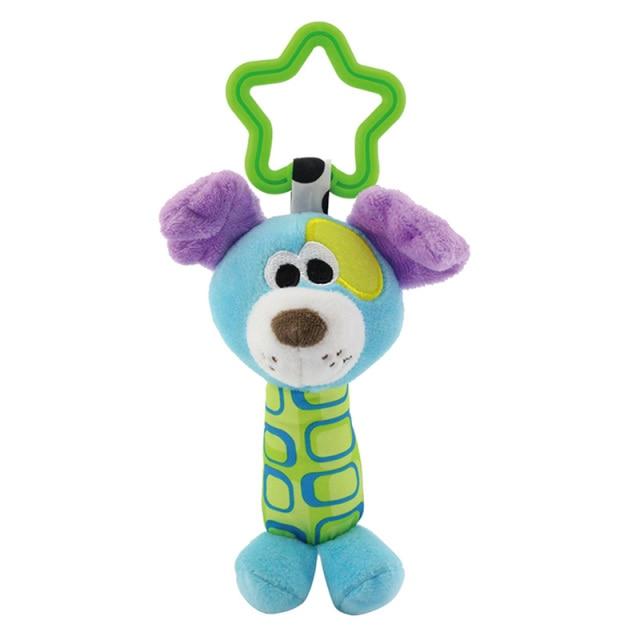 Hanging Spiral Rattle Stroller Cute Animals Crib Mobile Bed Baby Toys 0-12 Months Newborn Educational Toy for Children