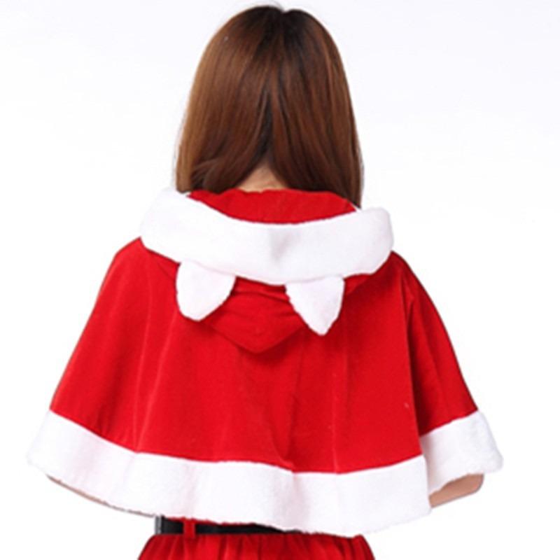 Vánoční kostýmy kompletní sada pánského a dámského oblečení kostýmy ze zlatého sametu sváteční párty převlek vánoční oblečení generace