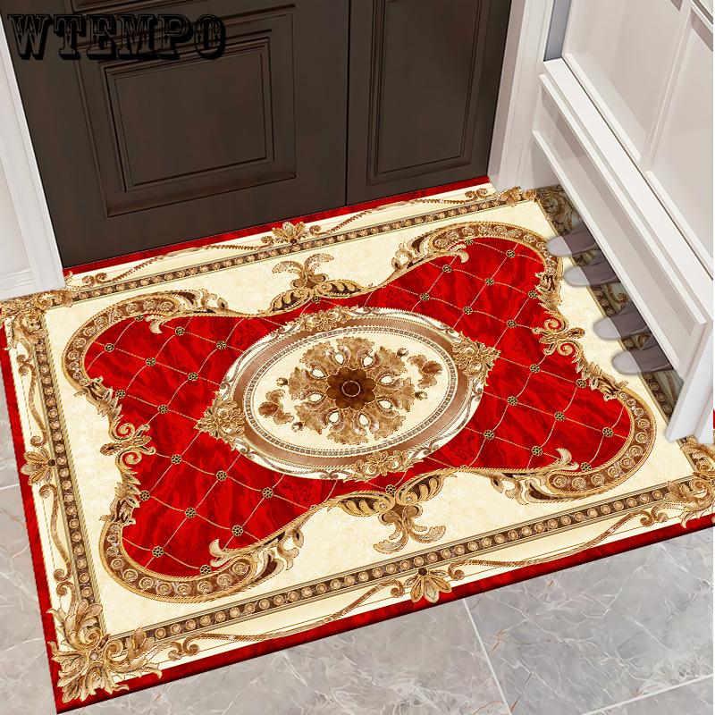 Vintage Living Room Carpet Ethnic Style Bedroom Bedside Carpet Hotel Homestay Fully Carpeted
