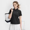 Fila Tennis Simple Classic Basic Sports Casual Comfortable Versatile Breathable Short Sleeve Polo Shirt Women Tops Legendary-Blue A11W623104FNV