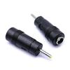 Laptops Power Adapter, Portable Conversion Adapter Female 5.5x2.1mm To Male 2.5x0.7mm Connector Head for Notebook