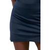J.Lindeberg Solid High-Waisted Split Casual Mini Skirt Women skirts Navy-Blue GWSD06338-6855