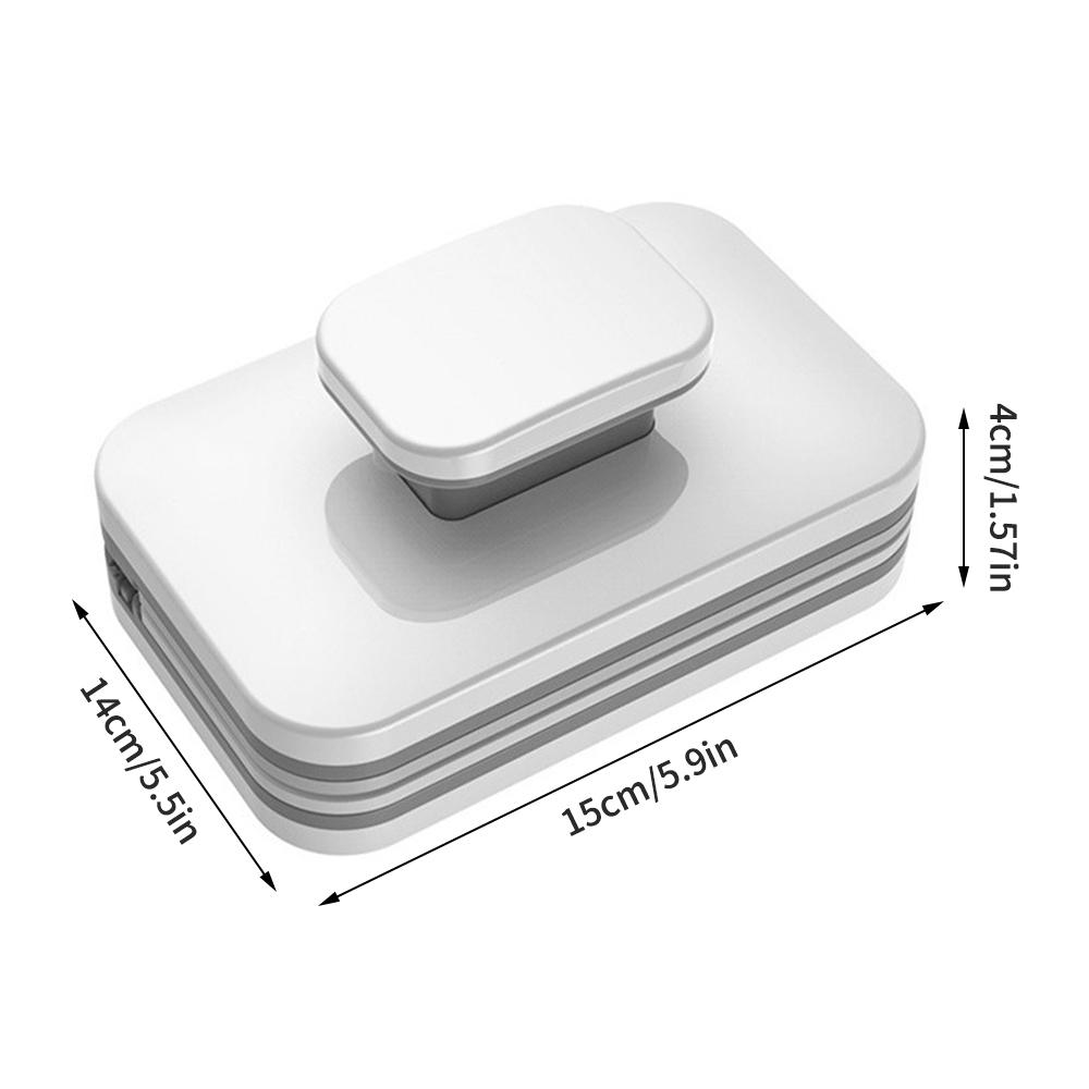 1PC Glass Cleaning Household High-Rise Strong Magnetic Double-Sided Cleaning Brush For Window Cleaning Tool