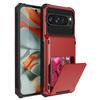 For Google Pixel 10 Pro XL Case PC+TPU Dual Layer Back Phone Cover with Card Holder