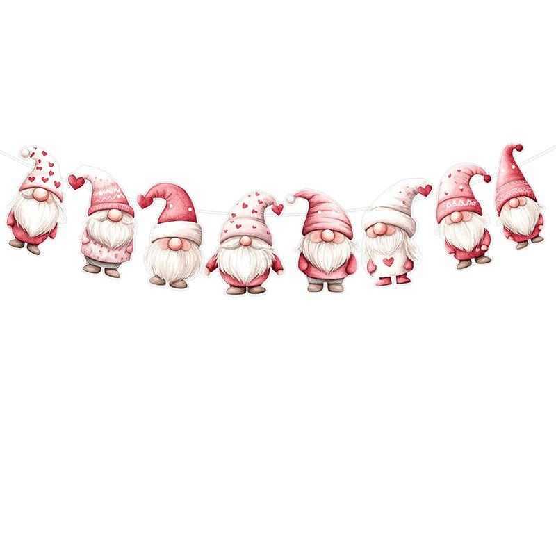 Pink Honeycomb Christmas Party Table Decorations Set