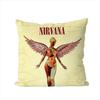 Band NNirvanaes Pillow Case For Car Sofa Decorative Home Doublesided Print Plush Square Throw Pillow Cushion Cover