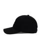 Bajal [Unisex] 3D Monogram Logo Oversized Ball Cap Black