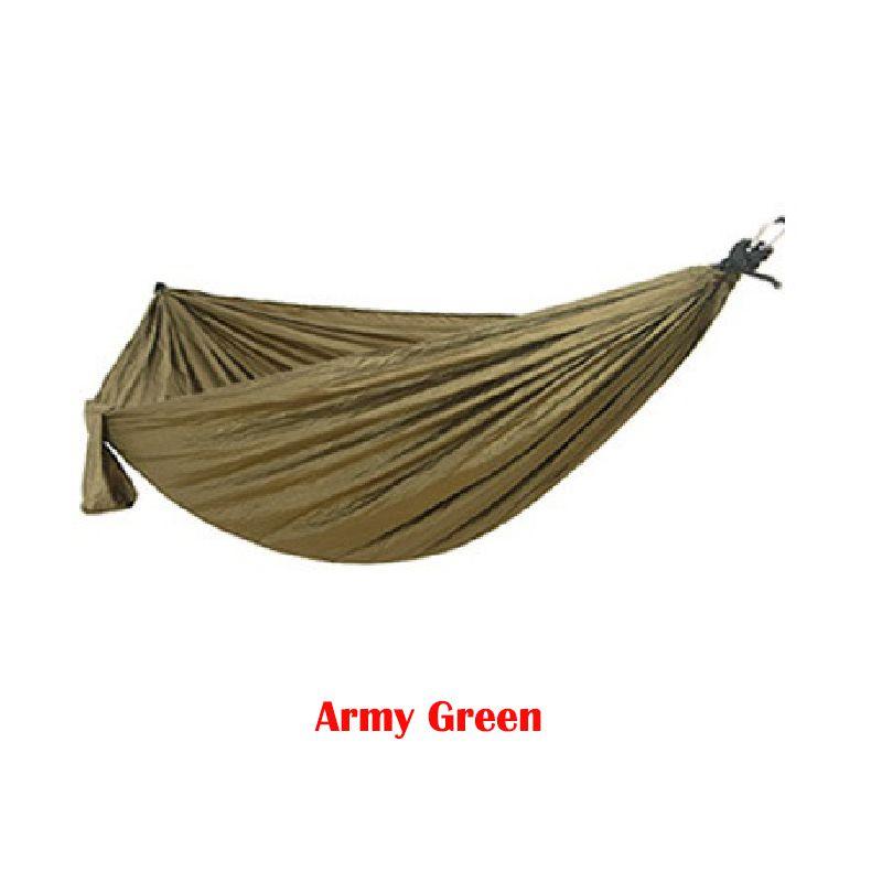 Parachute Double Person Nylon Hammock Outdoor Travel Camping Swing Hanging Bed