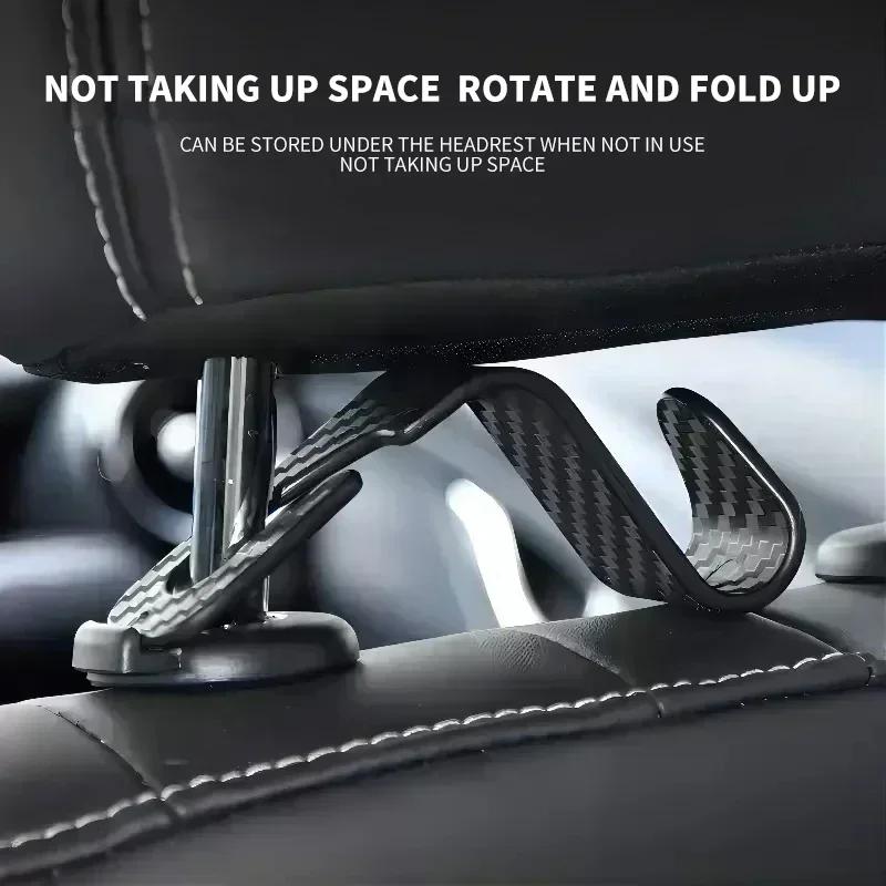Car Seat Hooks Headrest Storage Hanger Car Interior Hanging Hook For Mercedes Benz AMG A B C E S class GLA GLC CLA GLK GLE