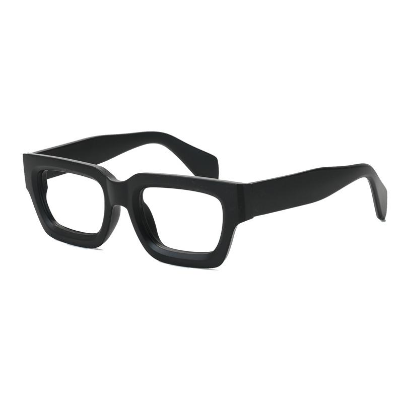 

New Square Frame Men Prescription Sunglasses Custom Presbyopia Glasses Women Optical Photochromic Anti Blue Ray Myopia Eyewear Single Version&1.56&Anti Blue Ray чорний