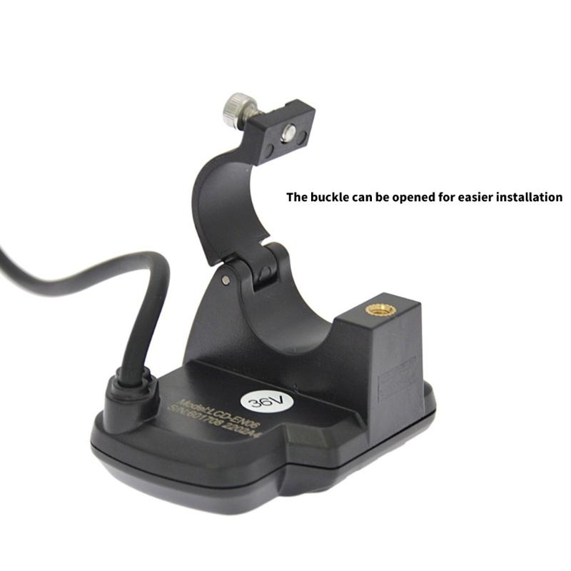 Waterproof Electric Bike LCD Display Meter EN06 for 22.2mm Handlebars USB Power Speed Functionality with Cable Cord