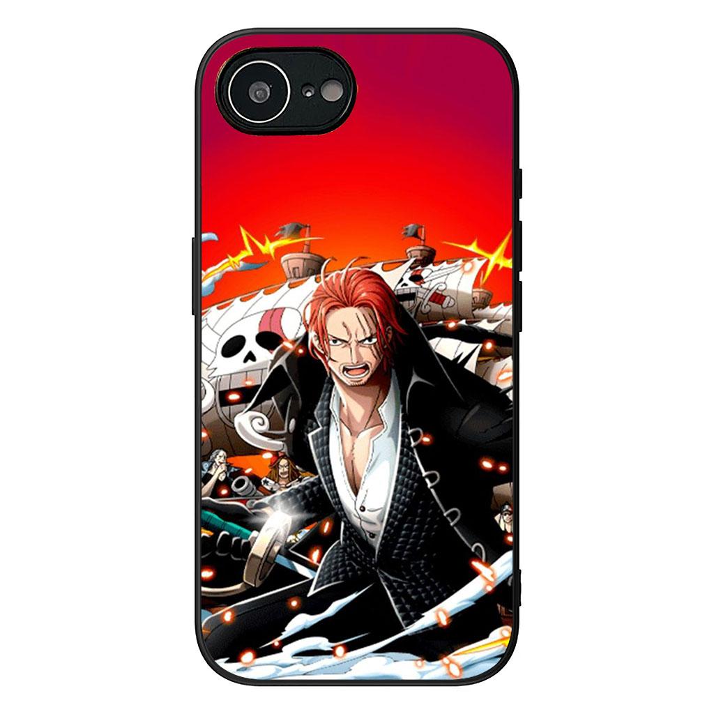 

One Pieces Shanks Red Hair Luffy Zoro Casing Phone Cover for Xiaomi Poco C71 C65 C85 X7 X6 X5 M6 M7 F6 F7 F8 Ultra Pro C75 Case Poco x7 pro
