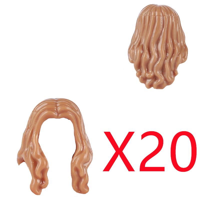 

MOC Совместимые Строительные Блоки Солдат Городские Фигурки Части Тела Фигурок Аксессуары Мальчики Девочки Волосы Подарки Шлемы Прически