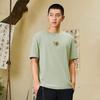 Li-Ning Cartoon Graphic T-shirt 'Green' Men's AHSS367-5