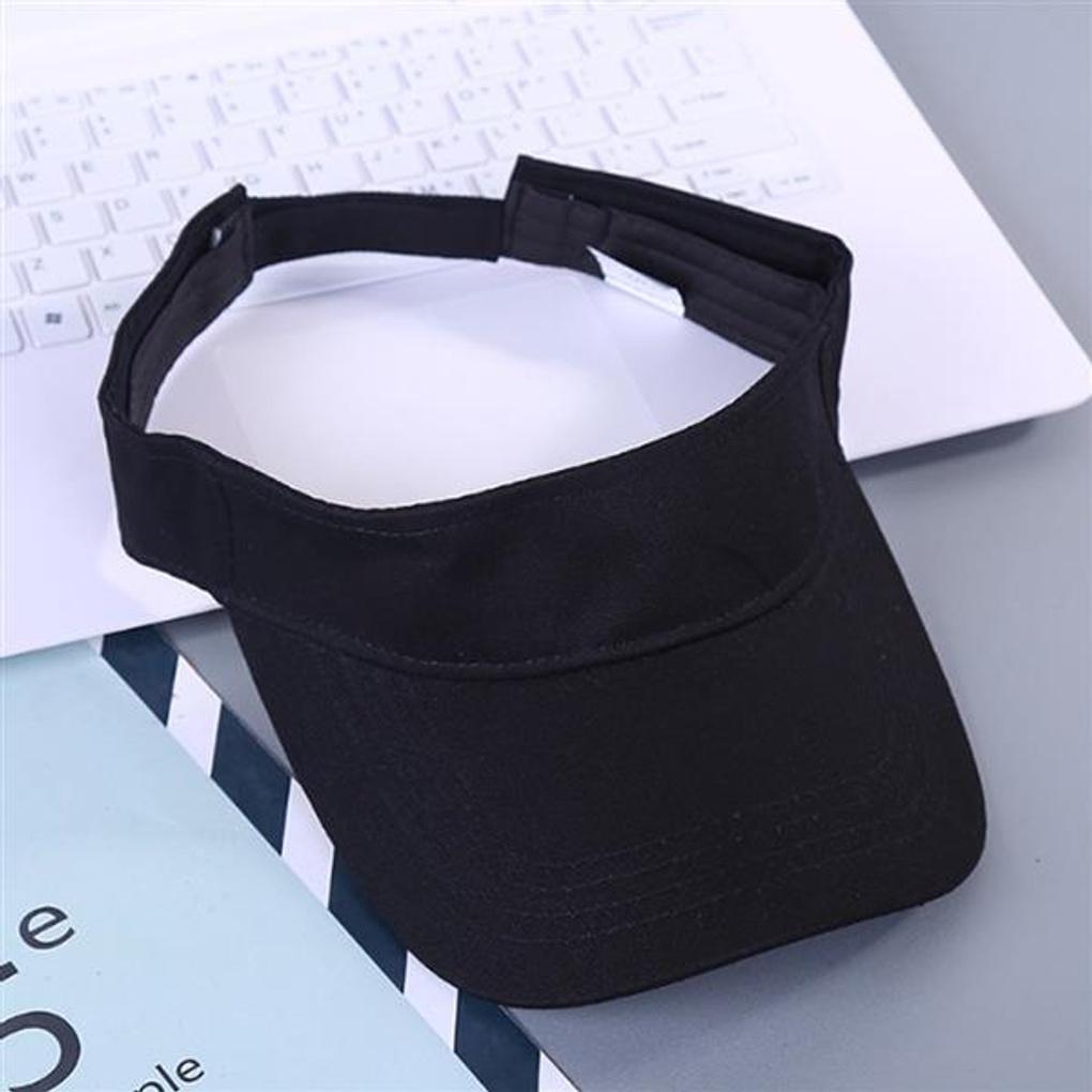 Simple Sports Sun Cap (Black) / Golf Tennis Visor Sun Cap