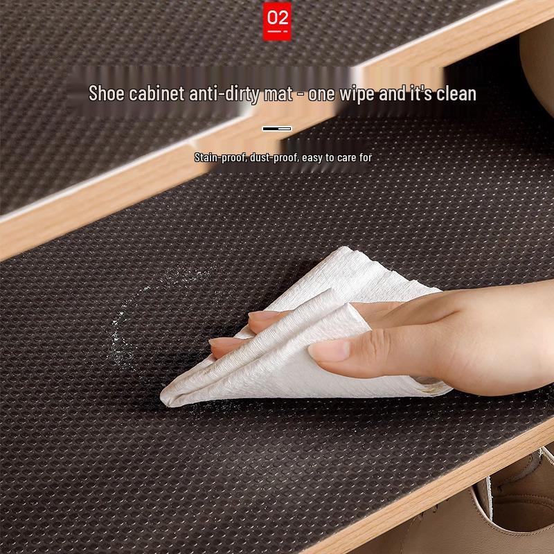 EVA Wasserdichte & Ölbeständige Schrankunterlage: Feuchtigkeitsbeständige, Dicke, Leicht zu Reinigende Schubladen- und Arbeitsplattenauskleidung