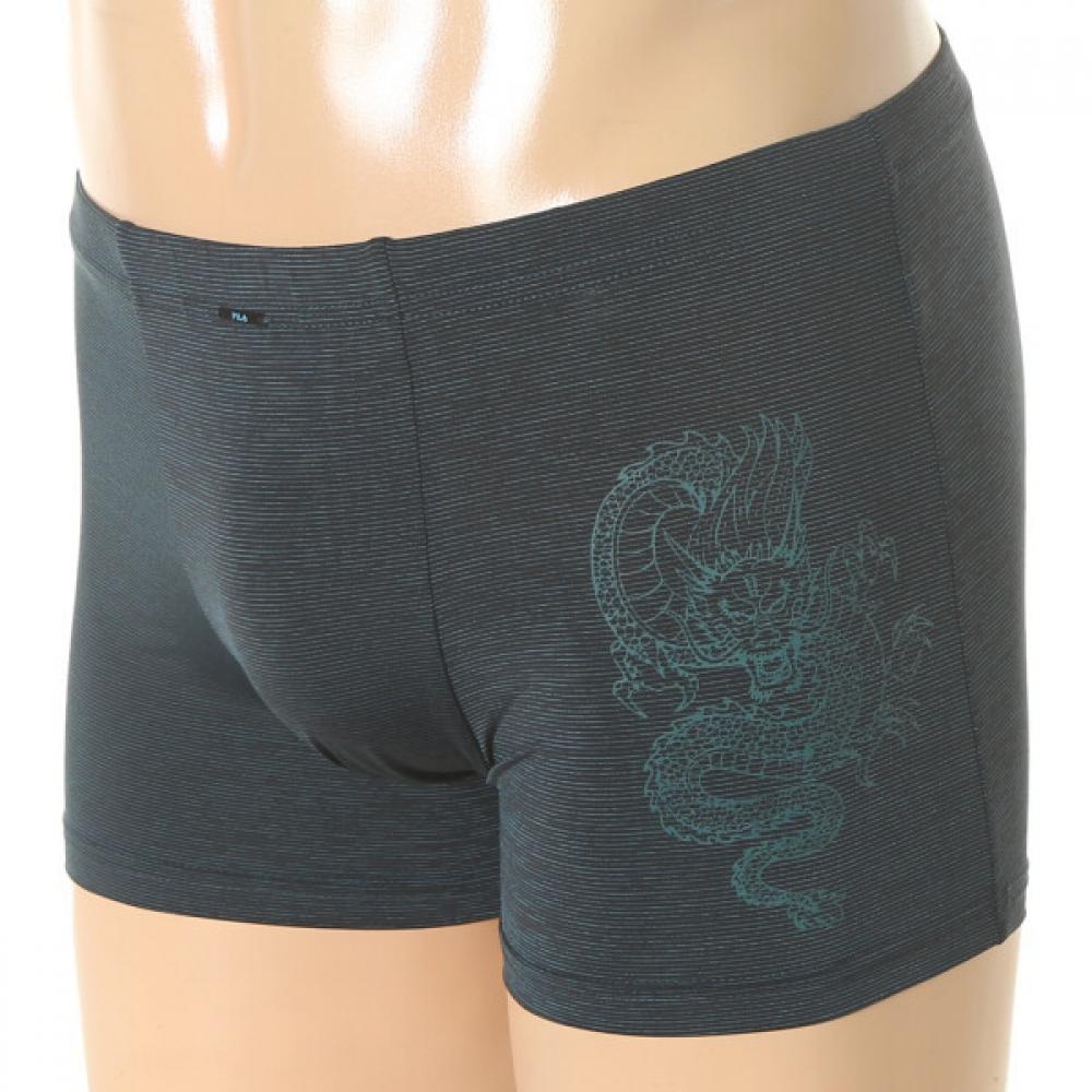 Fila New Year Blue Dragon Print Span Two Tone Men S drawerS Drg1609mdpt