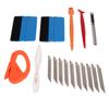 8 Pcs Car Wrap Film Squeegee Scraper Tool Vehicle Glass Protective Wrapping Cutters Installing Tool