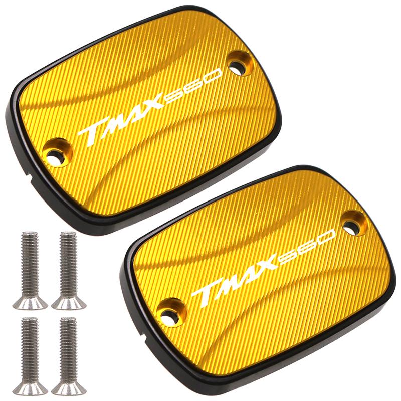 

Для YAMAHA TECH MAX TMAX 560 TMAX560 Аксессуар для мотоцикла Передняя тормозная жидкость Топливный резервуар Крышка бака TMAX560 Gold