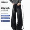 Mark Fairwhale Men's Loose Straight-Leg Embroidered Jeans