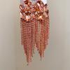 Colorful Statement Dangle Earrings Exaggerated Chain Earrings Elegant Ear Accessory  Dressy Outfits