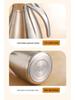 European Style 304 Stainless Steel Vacuum Insulated Flask, Large Capacity Hot Water Bottle, Double Layer Coffee Pot